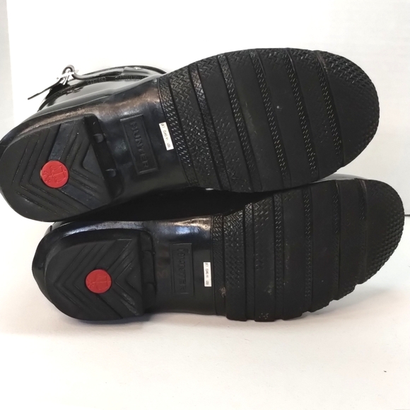 Hunter Rain Boots Original Short Gloss sz 9 - Picture 8 of 11